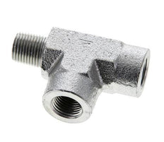 Tee Fitting 1/8'' NPT Male x Female Steel 350bar (4917.5psi)