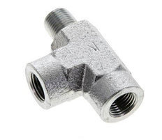 Tee Fitting 1/8'' NPT Male x Female Steel 350bar (4917.5psi)