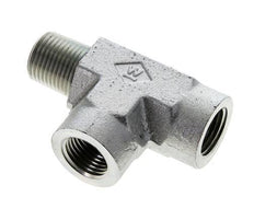 Tee Fitting 1/2'' NPT Male x Female Steel 210bar (2950.5psi)
