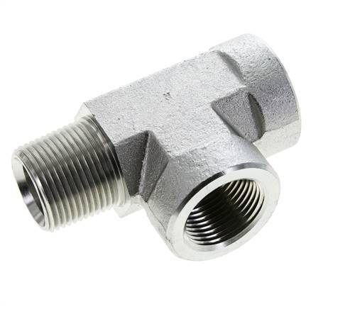 Tee Fitting 1'' NPT Male x Female Steel 140bar (1967.0psi)