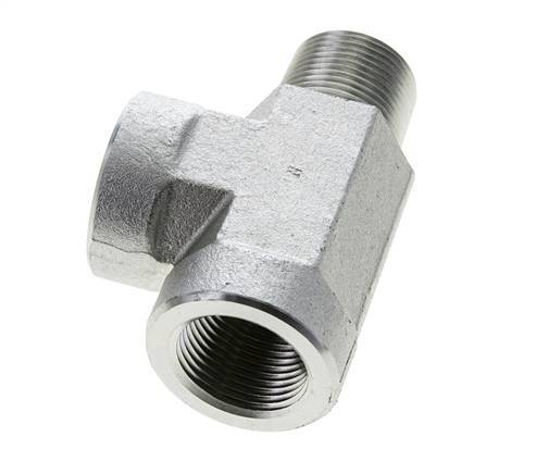 Tee Fitting 1'' NPT Male x Female Steel 140bar (1967.0psi)
