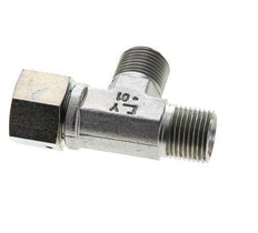 Tee Fitting G1/2'' Male x Female Steel Hydraulic 350bar (4917.5psi)