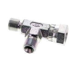 Tee Fitting G1/8'' Male x Female Steel Hydraulic 475bar (6673.75psi)