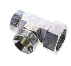 Tee Fitting G2'' Male x Female Steel Hydraulic 175bar (2458.75psi)