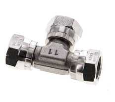 Tee Fitting G3/8'' Female Stainless steel Hydraulic 400bar (5620.0psi)