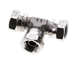 Tee Fitting G3/8'' Female Stainless steel Hydraulic 400bar (5620.0psi)