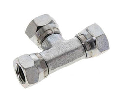 Tee Fitting G1/4'' Female Steel Hydraulic 400bar (5620.0psi)