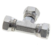Tee Fitting G1/4'' Female Steel Hydraulic 400bar (5620.0psi)