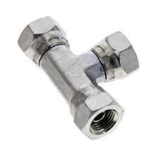 Tee Fitting G1/4'' Female Steel Hydraulic 400bar (5620.0psi)