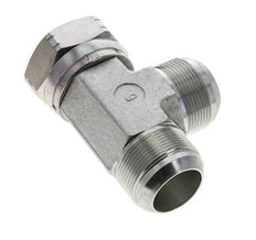 JIC Tee Fitting UN 1-7/8''-12 Female x Male Steel 170bar (2388.5psi)