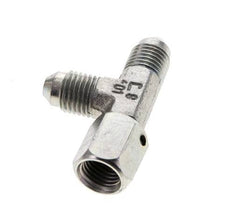 Racor en T JIC UNF 7/16''-20 Hembra x Macho Acero 350bar (4917.5psi)