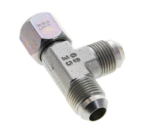 Racor en T JIC UNF 3/4''-16 Hembra x Macho Acero 350bar (4917.5psi)