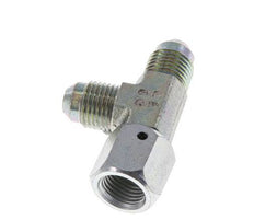 Racor en T JIC UNF 1/2''-20 Hembra x Macho Acero 350bar (4917.5psi)