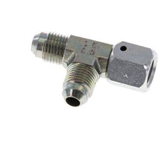 Racor en T JIC UNF 1/2''-20 Hembra x Macho Acero 350bar (4917.5psi)
