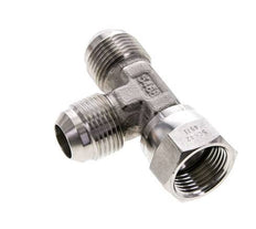 Racor en T JIC UN 1-1/16''-12 Hembra x Macho Acero inoxidable 350bar (4917.5psi)