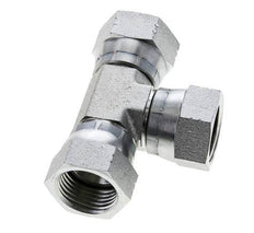 JIC Tee Fitting UNF 7/8''-14 Female Steel 210bar (2950.5psi)