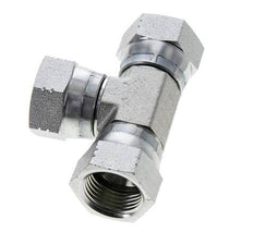 JIC Tee Fitting UNF 7/8''-14 Female Steel 210bar (2950.5psi)