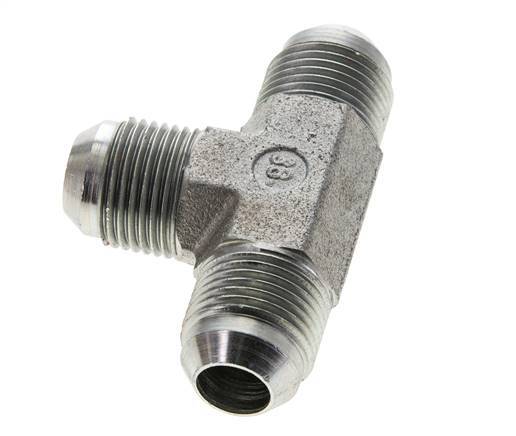JIC Tee Fitting UNF 7/8''-14 Male Steel 210bar (2950.5psi)
