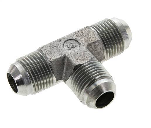 JIC Tee Fitting UNF 7/8''-14 Male Steel 210bar (2950.5psi)