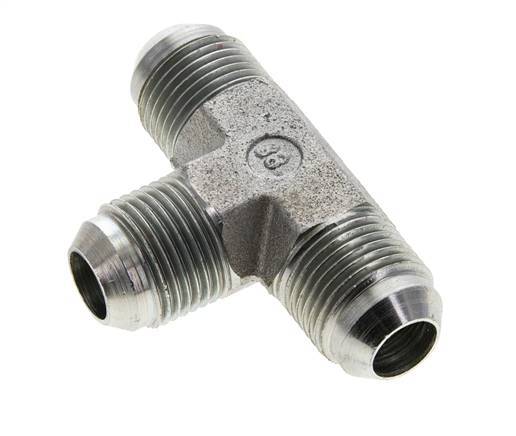 JIC Tee Fitting UNF 7/8''-14 Male Steel 210bar (2950.5psi)