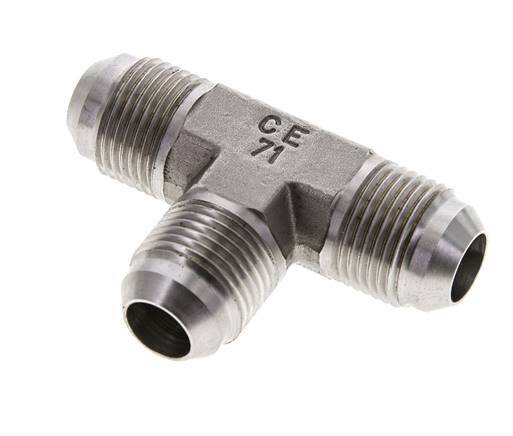 JIC Tee Fitting UNF 7/8''-14 Male Stainless steel 210bar (2950.5psi)