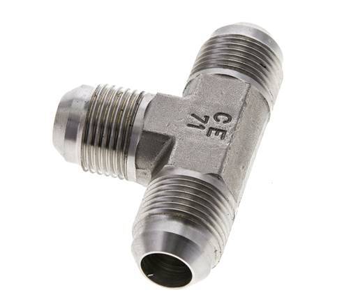 JIC Tee Fitting UNF 7/8''-14 Male Stainless steel 210bar (2950.5psi)
