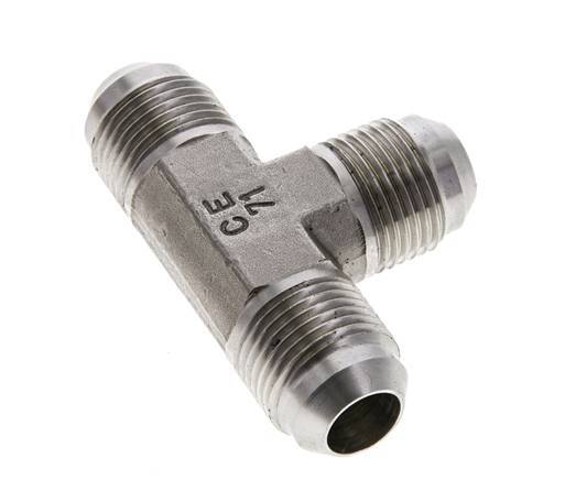 JIC Tee Fitting UNF 7/8''-14 Male Stainless steel 210bar (2950.5psi)