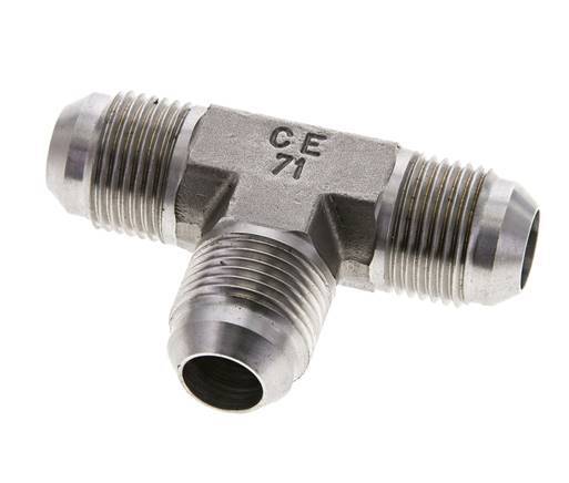 JIC Tee Fitting UNF 7/8''-14 Male Stainless steel 210bar (2950.5psi)
