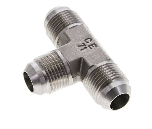 JIC Tee Fitting UNF 7/8''-14 Male Stainless steel 210bar (2950.5psi)