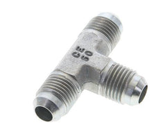 JIC Tee Fitting UNF 9/16''-18 Male Steel 275bar (3863.75psi)