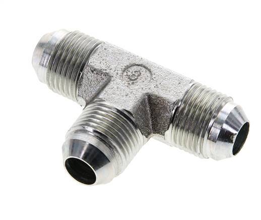 JIC Tee Fitting UNF 3/4''-16 Male Steel 275bar (3863.75psi)