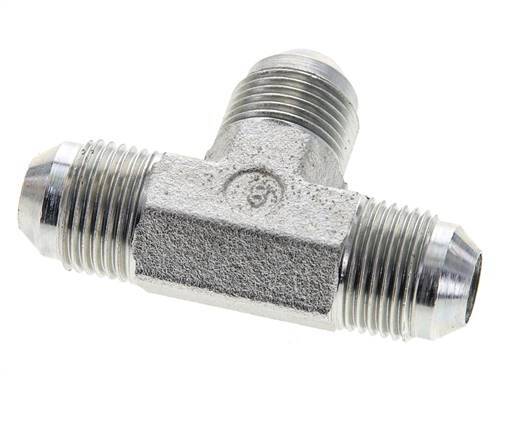 JIC Tee Fitting UNF 3/4''-16 Male Steel 275bar (3863.75psi)