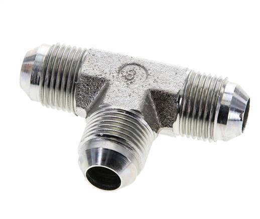 JIC Tee Fitting UNF 3/4''-16 Male Steel 275bar (3863.75psi)