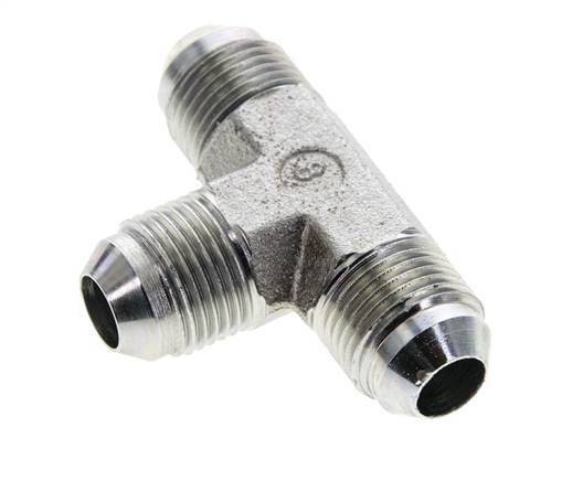 JIC Tee Fitting UNF 3/4''-16 Male Steel 275bar (3863.75psi)