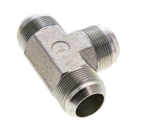 JIC Tee Fitting UN 1-5/8''-12 Male Steel 140bar (1967.0psi)