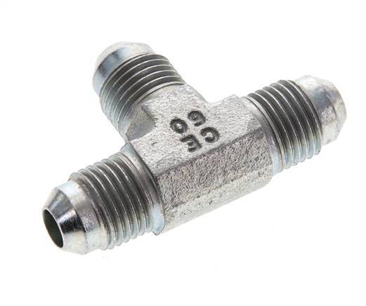 JIC Tee Fitting UNF 1/2''-20 Male Steel 275bar (3863.75psi)
