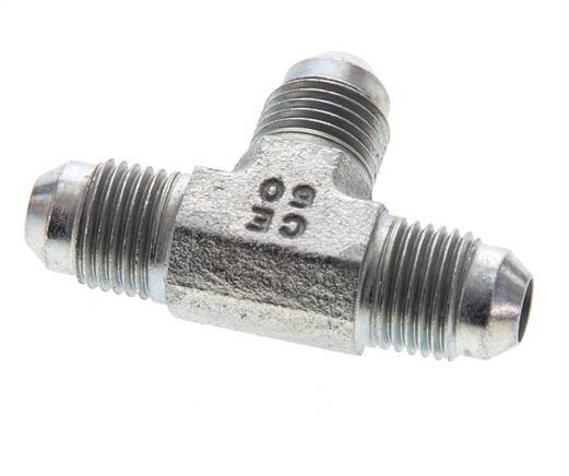JIC Tee Fitting UNF 1/2''-20 Male Steel 275bar (3863.75psi)
