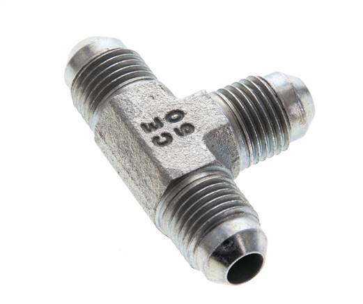 JIC Tee Fitting UNF 1/2''-20 Male Steel 275bar (3863.75psi)