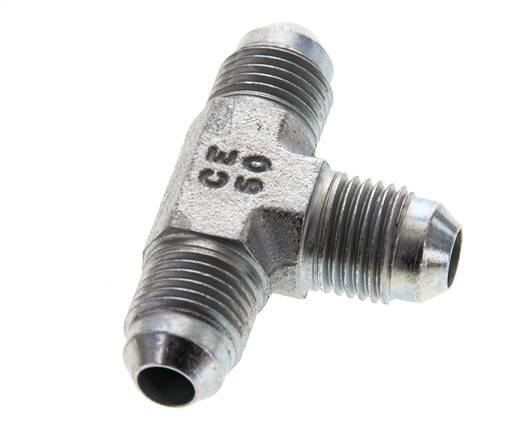 JIC Tee Fitting UNF 1/2''-20 Male Steel 275bar (3863.75psi)