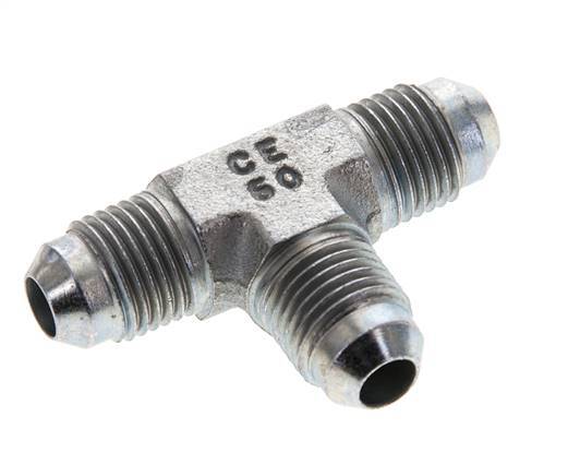 JIC Tee Fitting UNF 1/2''-20 Male Steel 275bar (3863.75psi)