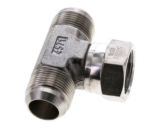 Racor en T JIC UN 1-5/16''-12 Macho x Hembra Acero inoxidable 250bar (3512.5psi)