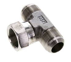 Racor en T JIC UN 1-5/16''-12 Macho x Hembra Acero inoxidable 250bar (3512.5psi)