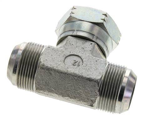 Racor en T JIC UN 1-5/8''-12 Macho x Hembra Acero 210bar (2950.5psi)