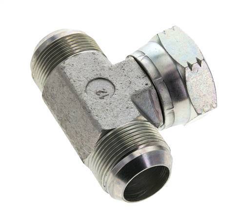 Racor en T JIC UN 1-5/8''-12 Macho x Hembra Acero 210bar (2950.5psi)