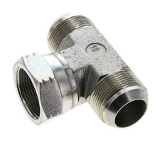Racor en T JIC UN 1-5/8''-12 Macho x Hembra Acero 210bar (2950.5psi)