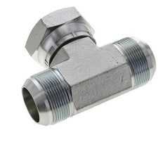 JIC Tee Fitting UN 1-7/8''-12 Male x Female Steel 170bar (2388.5psi)