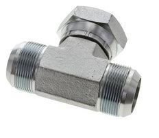JIC Tee Fitting UN 1-7/8''-12 Male x Female Steel 170bar (2388.5psi)