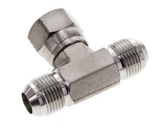Racor en T JIC UNF 7/8''-14 Macho x Hembra Acero inoxidable 350bar (4917.5psi)
