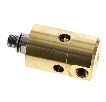 Junta Rotativa G1/4'' Hembra x G1/4'' Macho Latón 50bar (702.5psi)