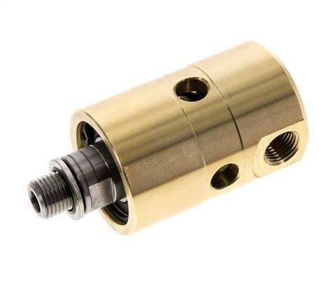 Junta Rotativa G1/4'' Hembra x G1/4'' Macho Izquierda Latón 50bar (702.5psi)